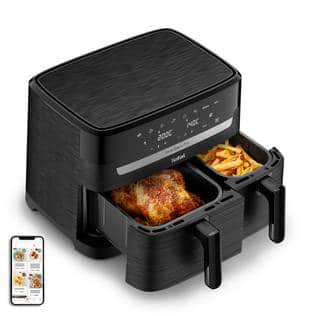 Tefal Easy Fry EY901N Dubbel 8,3 l Vrijstaand 2700 W Heteluchtfriteuse Zwart - Afbeelding 3