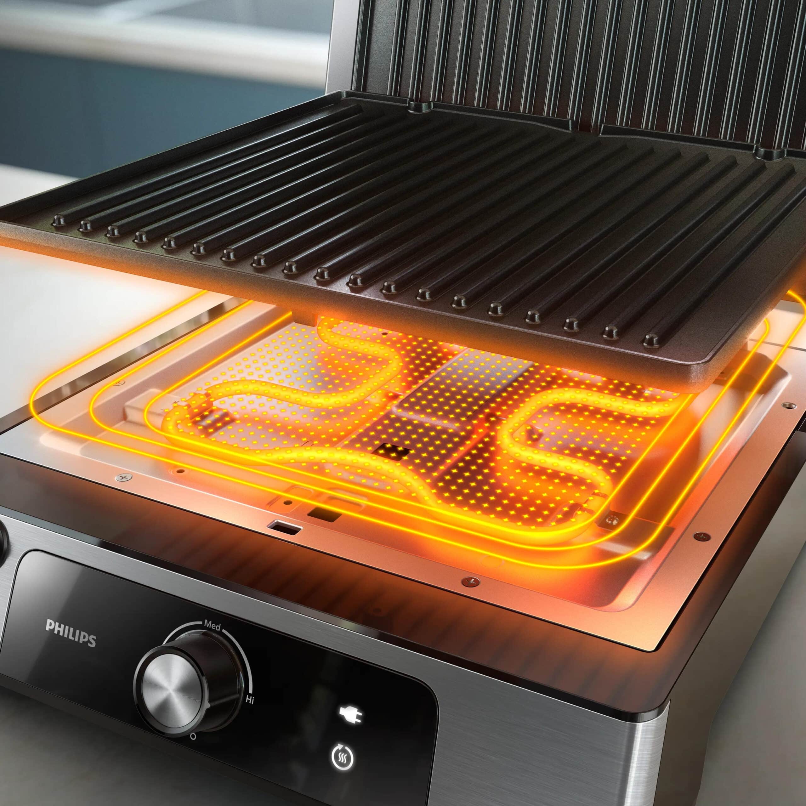 Philips 5000 series Contactgrill uit de 5000-serie - Afbeelding 4