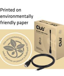 CLUB3D Micro HDMI naar HDMI 2.0 4K60Hz Kabel 1M - Afbeelding 5