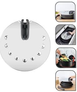 Tefal Ingenio Roestvrijstalen anti-spatdeksel L9829802 - Afbeelding 2
