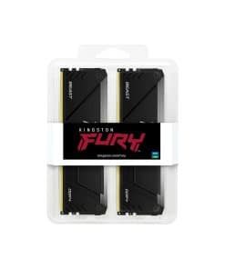 Kingston Technology FURY Beast 32GB 3200MT/s DDR4 CL16 DIMM (Sets van 2) 1Gx8 RGB - Afbeelding 3