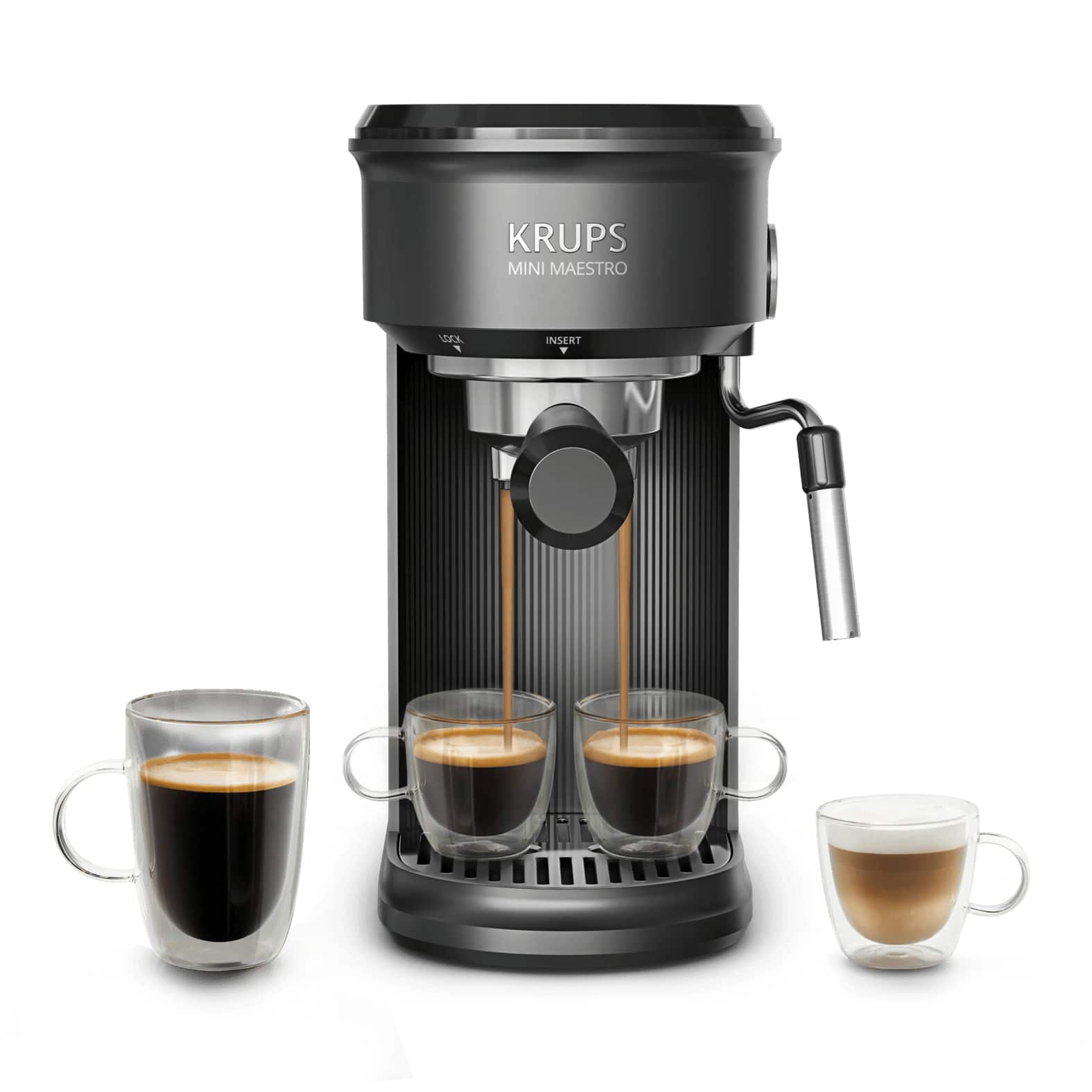 Krups Mini Maestro XP3508 Espressomachine - Pistonmachine