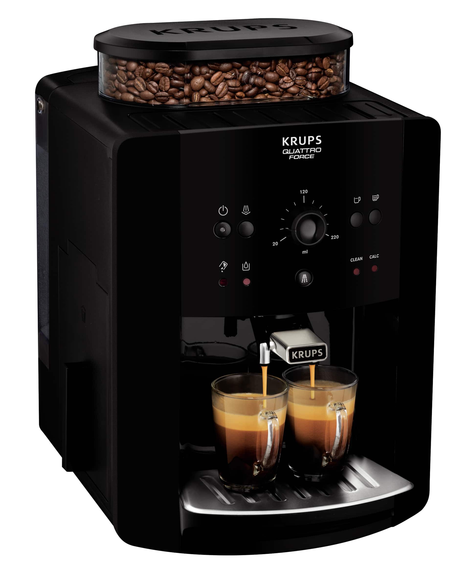 Krups Arabica volautomatische espressomachine - zwart EA8110 - Afbeelding 3