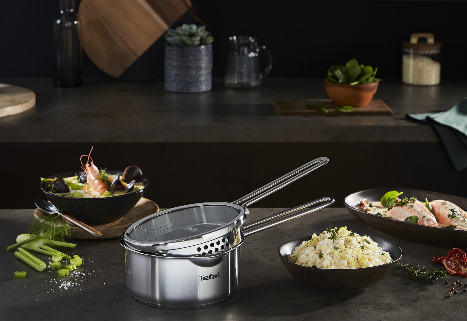 Tefal Nordica steelpan - 1,4 L - inductie - Afbeelding 2