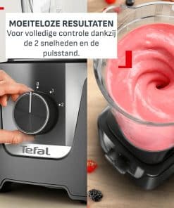 Tefal Blendforce 3 BL5958 Blender met glazen kan - 2 snelheden en pulsfunctie - 1,25 L - Afbeelding 4