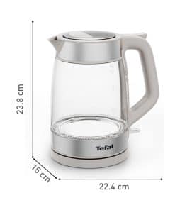Tefal Glass Kettle KI605B glazen waterkoker - Afbeelding 3