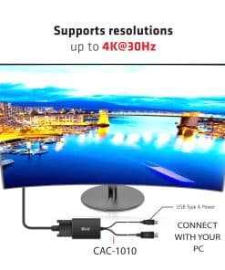 CLUB3D DisplayPort to Dual Link DVI-D HDCP AAN versie Actieve Adapter M/V - Afbeelding 5
