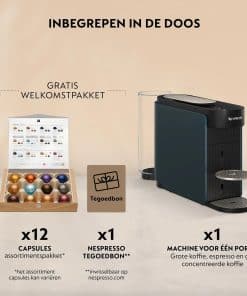 Krups Vertuo Up XN9404 koffiemachine met capsules - blauw