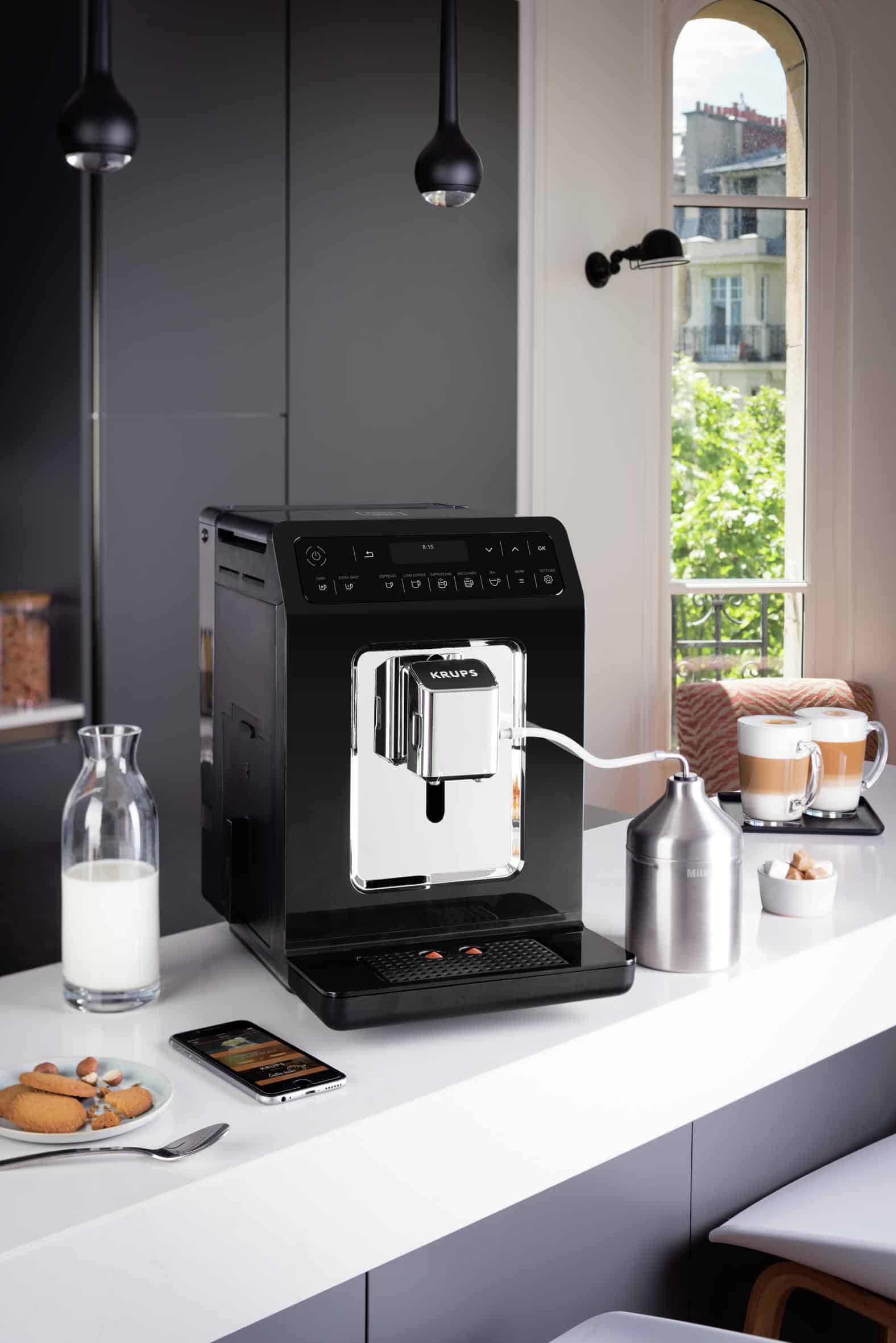 Krups Evidence volautomatische espressomachine - zwart EA8908 - Afbeelding 2