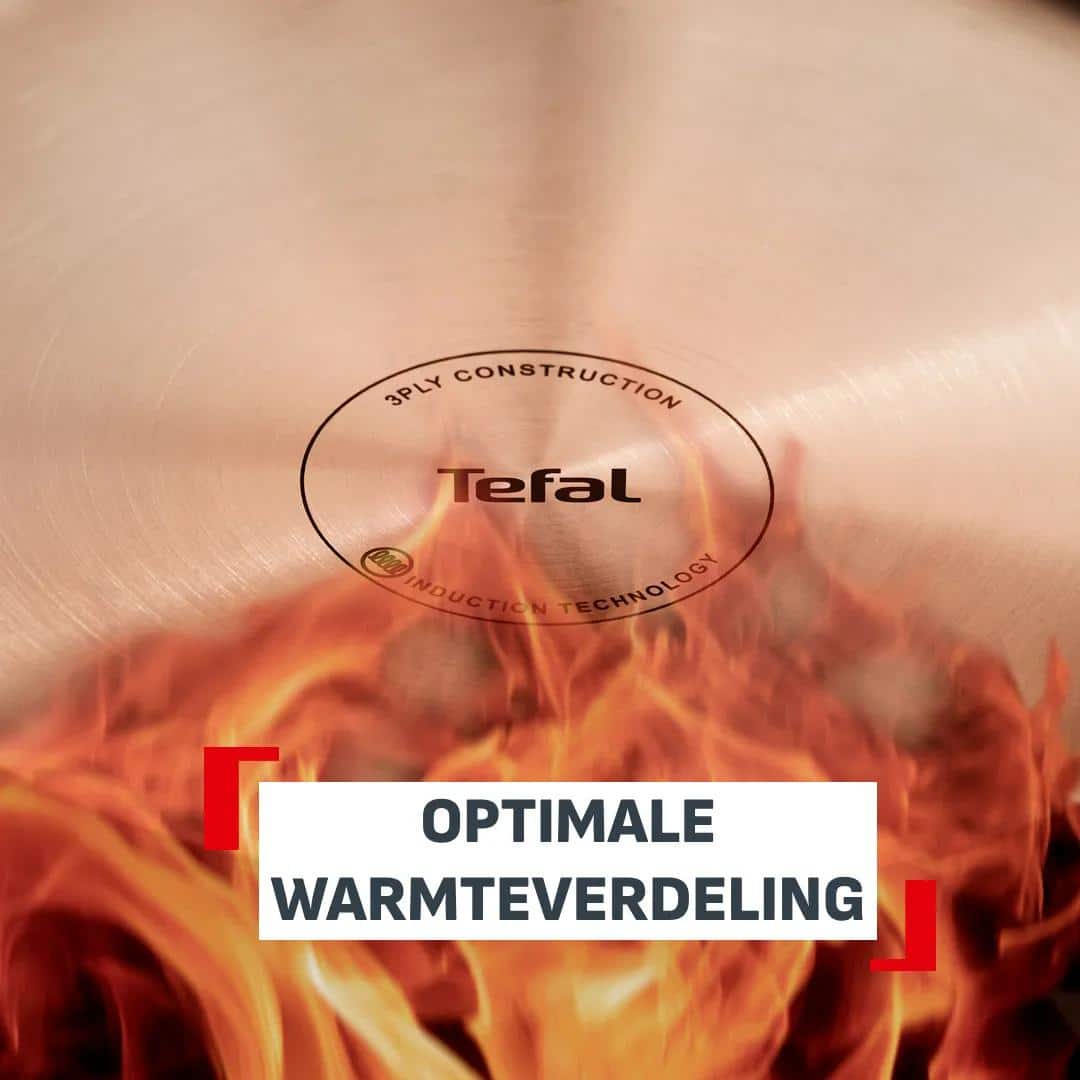 Tefal Master Ceramic keramische koekenpan 24 cm - inductie - Afbeelding 6