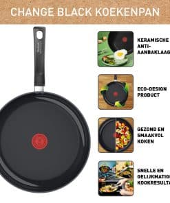 Tefal Change Black keramische koekenpan 28 cm - inductie - Afbeelding 8