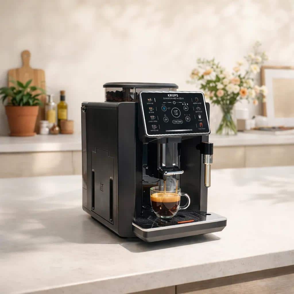 Krups Sensation Hot & Cold EA9138 volautomatische koffiemachine - 12 recepten - Stoompijpje - Afbeelding 5