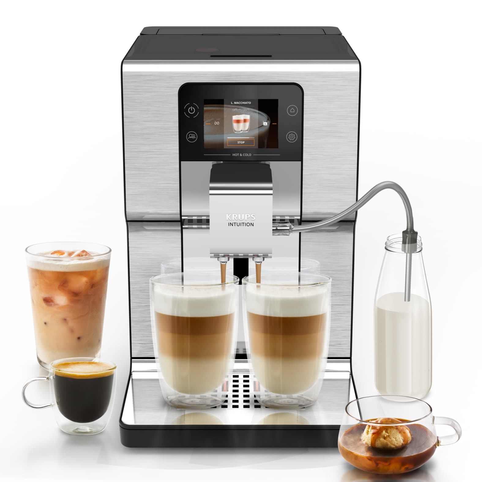Krups Intuition Experience Hot&Cold EA879E volautomatische koffiemachine - Afbeelding 8