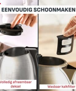 Tefal Express 1,2 L waterkoker RVS - snelle opwarming - automatische uitschakeling KI1E0DE0 - Afbeelding 6