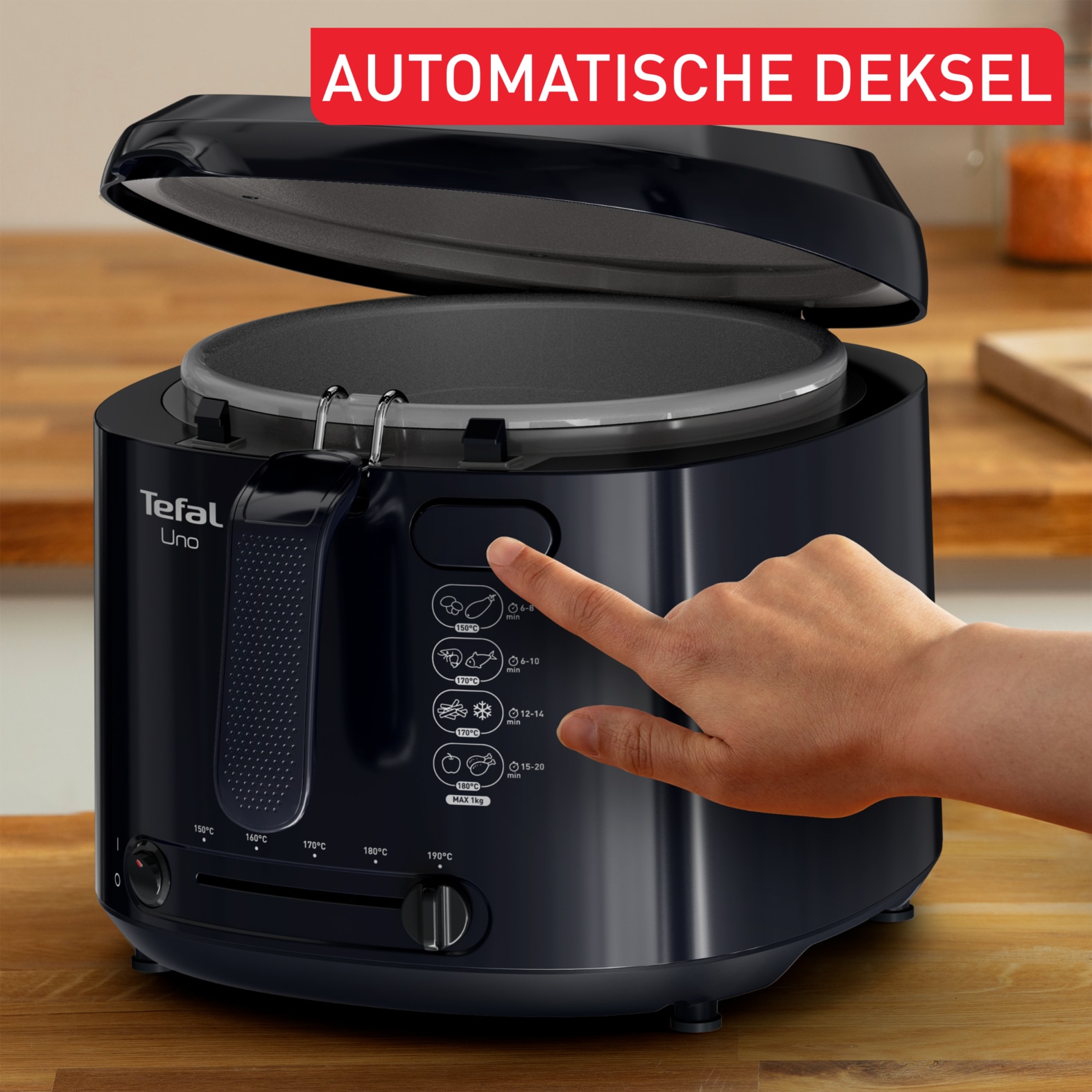 Tefal Uno friteuse FF2038 1 kg inhoud - Afbeelding 8