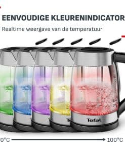 Tefal Element BJ760D 1,7 L waterkoker met temperatuurregeling - Afbeelding 5