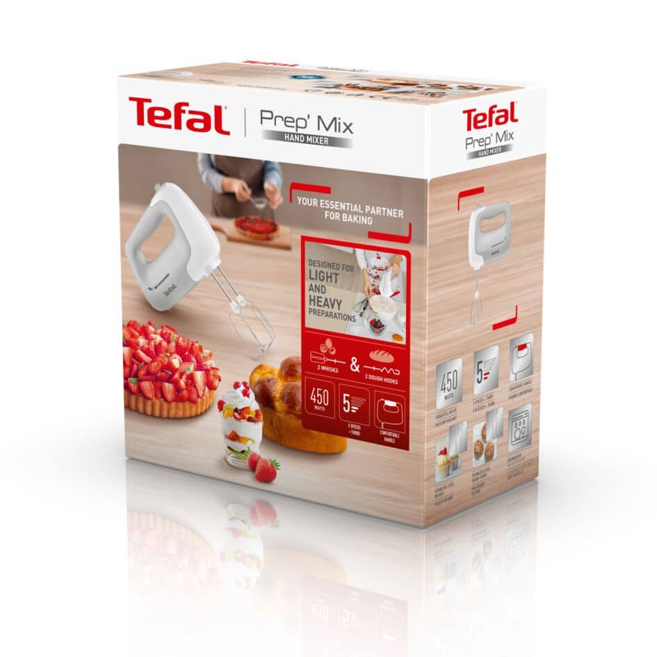Tefal Prep'Mix HT450B handmixer - Afbeelding 8