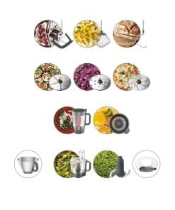 Kenwood KHC40.050BK keukenmachine 1000 W 4,3 l Zwart Ingebouwde weegschalen - Afbeelding 7