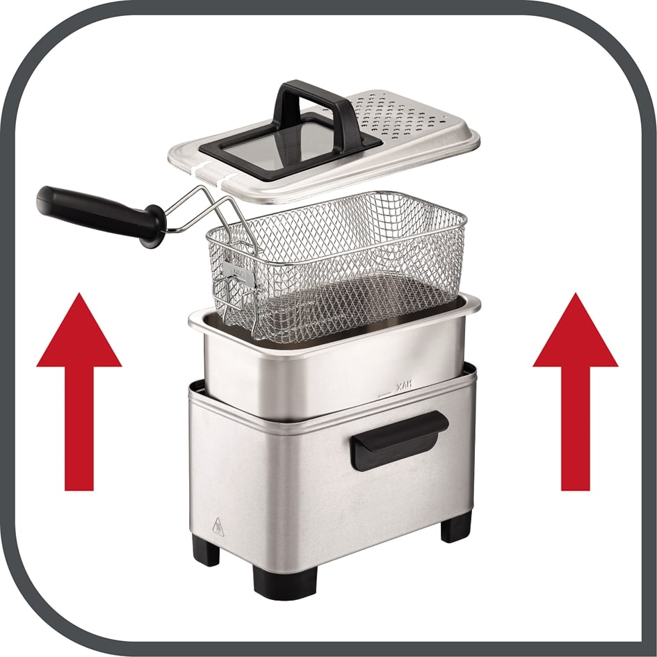 Tefal Friteuse - Easy Pro 3 L - koude zone - premium FR3380 - Afbeelding 2