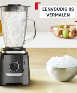 Tefal Blendforce 3 BL5958 Blender met glazen kan - 2 snelheden en pulsfunctie - 1,25 L - Afbeelding 6