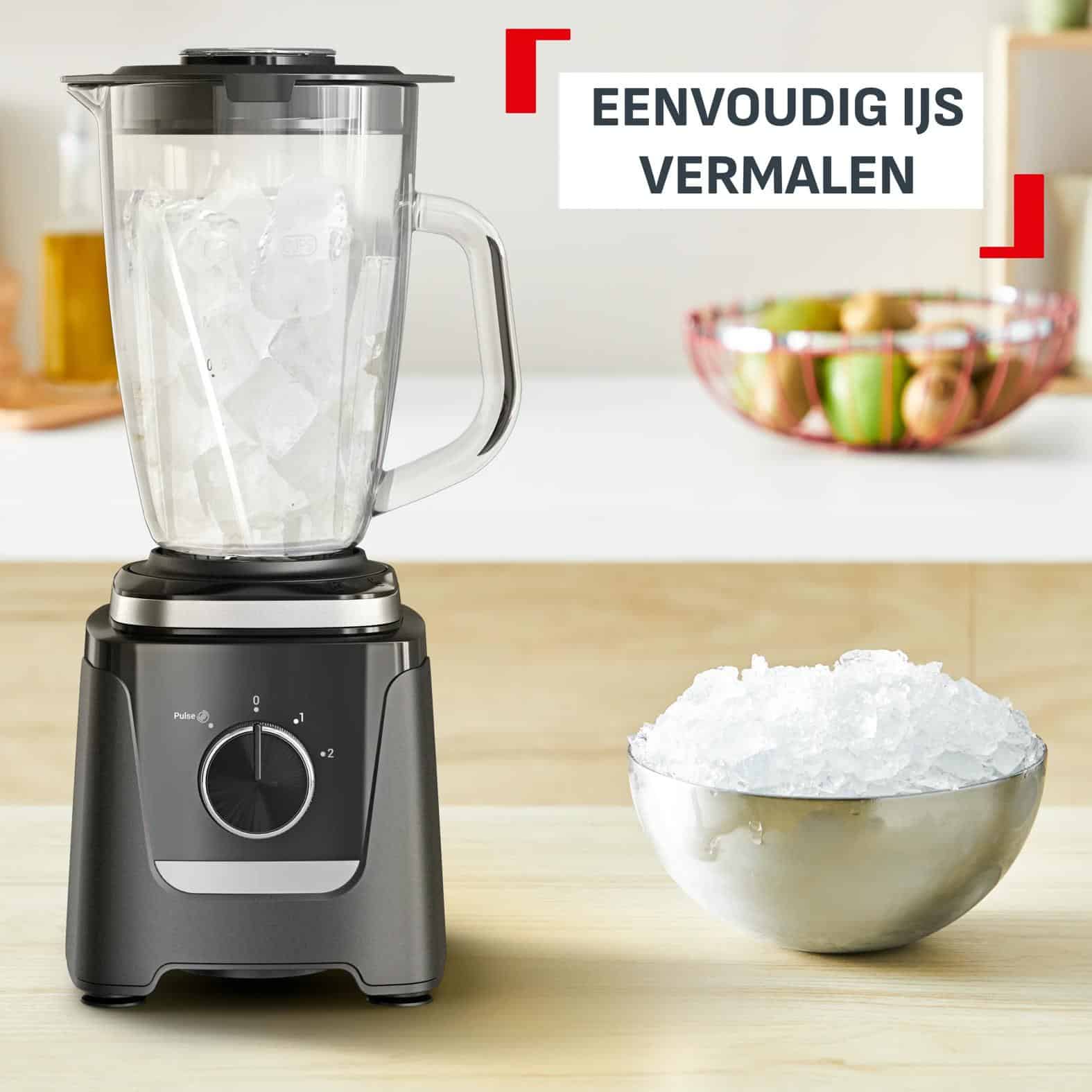 Tefal Blendforce 3 BL5958 Blender met glazen kan - 2 snelheden en pulsfunctie - 1,25 L - Afbeelding 6