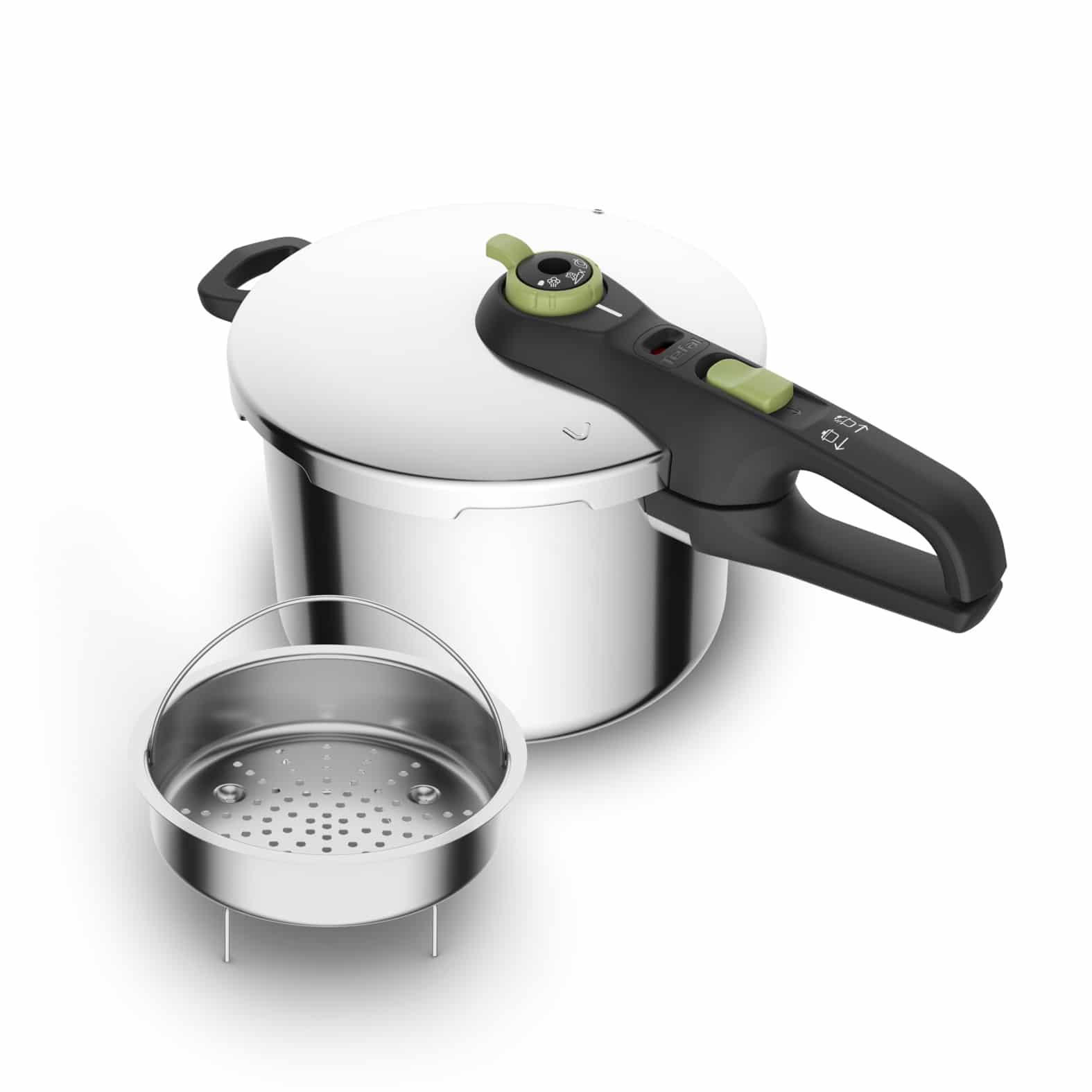Tefal Secure Trendy Secure 5 Trendy snelkookpan 6L met stoommand - inductie