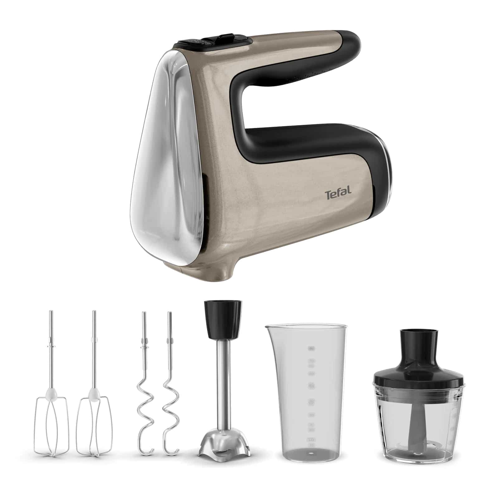 Tefal Powermix Silence 4-in-1 HT663A veelzijdige handmixer