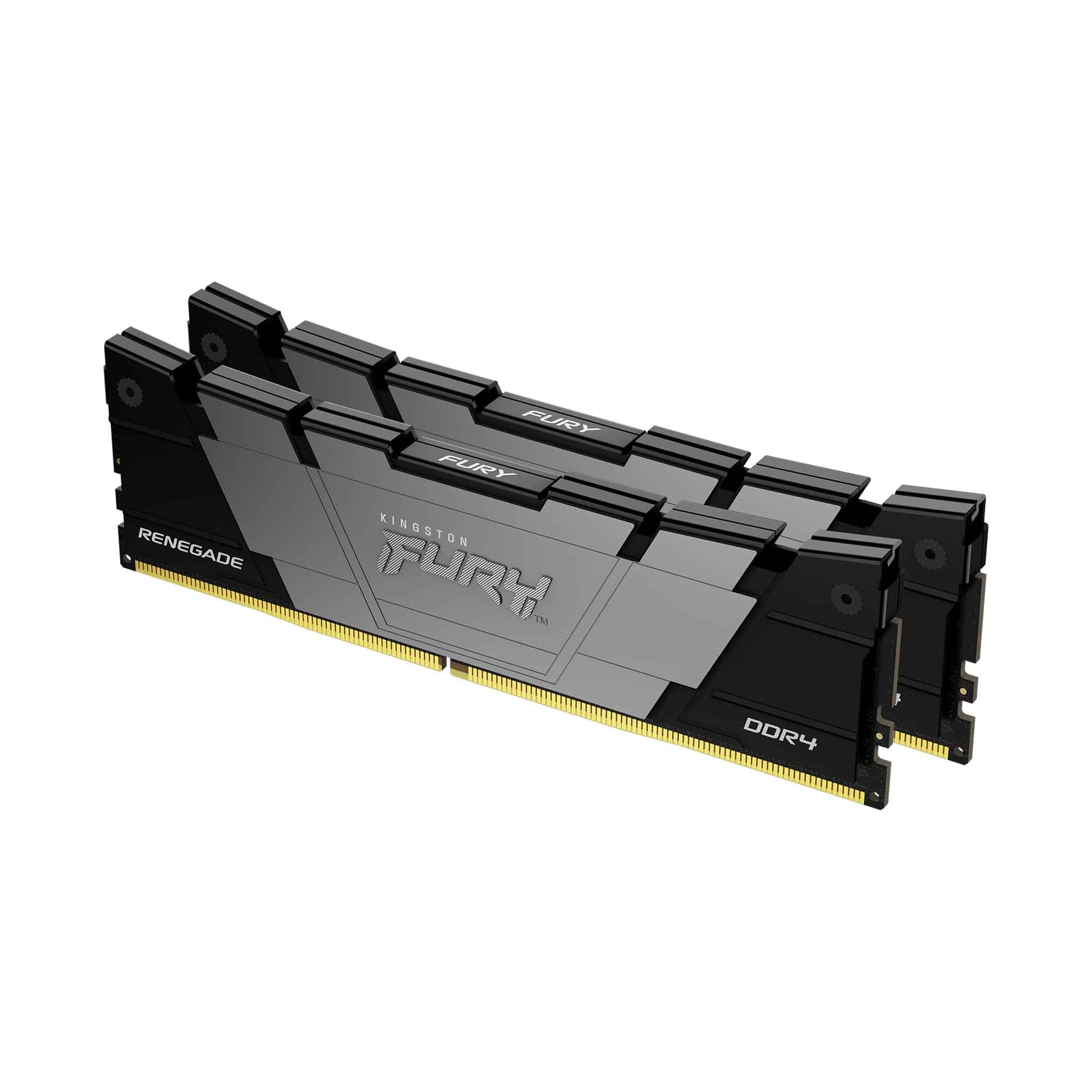 Kingston Technology FURY 16GB 4600MT/s DDR4 CL19 DIMM (set van 2) Renegade Zwart