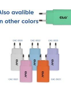 CLUB3D 2-Pack USB-C oplader 30Watt Groen - Afbeelding 6
