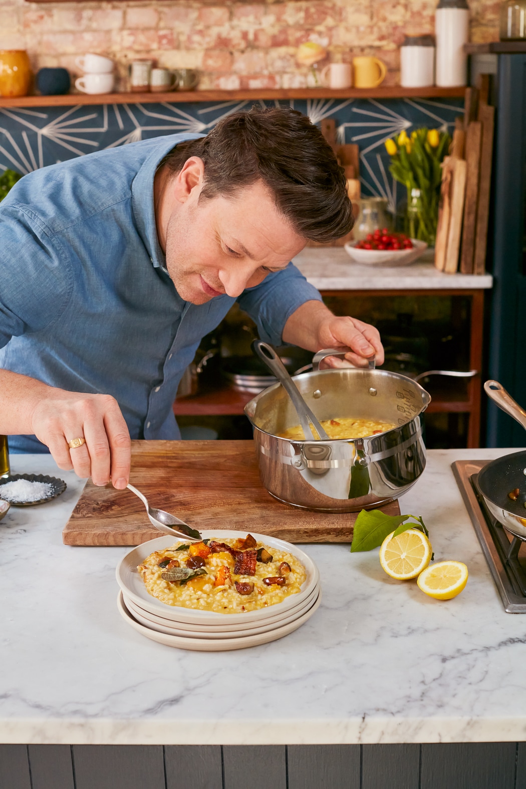 Tefal Jamie Oliver Cook Smart hapjespan 25 cm - Afbeelding 2