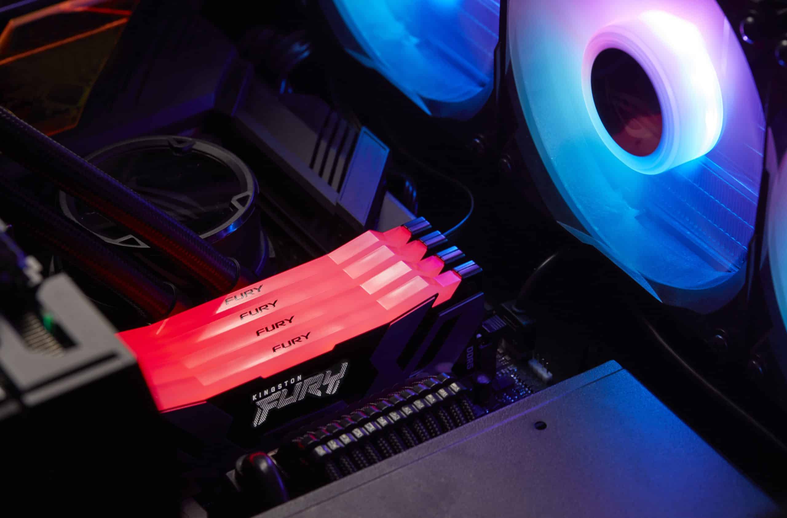 Kingston Technology FURY 32GB 6400MT/s DDR5 CL32 DIMM Renegade RGB XMP - Afbeelding 6