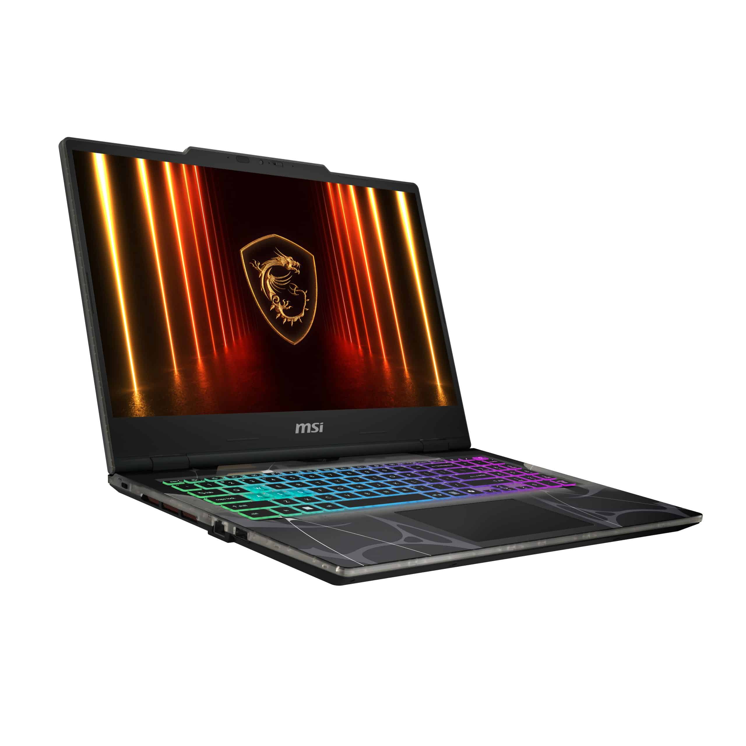 MSI Cyborg A15 AI B2HWEKG-032BE AMD Ryzen 7 260 Laptop 39,6 cm (15.6") Full HD 16 GB DDR5-SDRAM 512 GB SSD NVIDIA GeForce RTX 5050 Wi-Fi 6E (802.11ax) Windows 11 Home Zwart Belgisch - Afbeelding 3