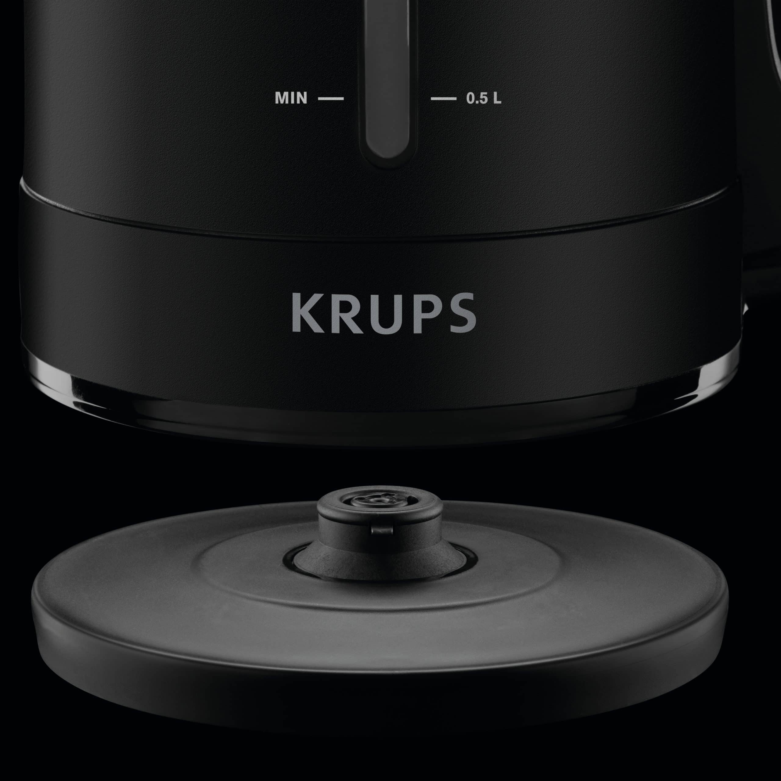 Krups BW2448 waterkoker 1,6 l Zwart - Afbeelding 5