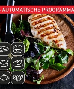 Tefal OptiGrill + OptiGrill+ GC7178 intelligente contactgrill - Afbeelding 6