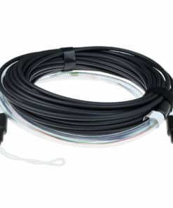 ACT 10 meter Multimode 50/125 OM4 indoor/outdoor kabel 24-voudig met LC connectoren