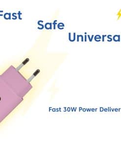 CLUB3D CAC-3021 oplader voor mobiele apparatuur Smartphone, Universeel Roze AC Snel opladen Binnen - Afbeelding 3