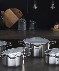 Tefal Nordica 4-delig (steelpan 16 cm, kookpan 18/20/24 cm) - inductie - Afbeelding 2