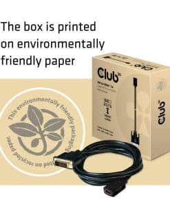 CLUB3D DVI to HDMI 1.4 Cable M/F 2 meter Bidirectional - Afbeelding 5