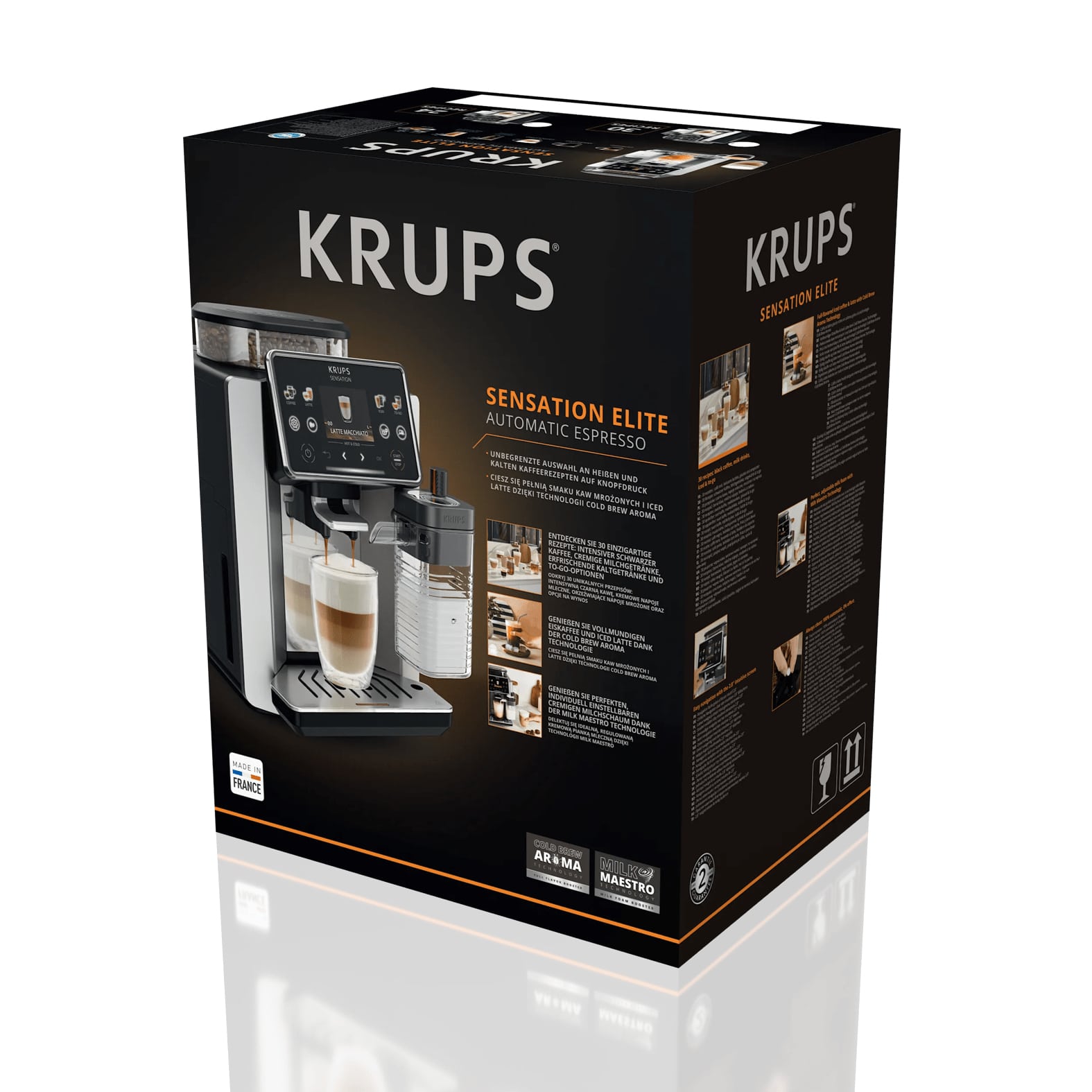 Krups Sensation Elite Hot & Cold EA918G volautomatische koffiemachine - Afbeelding 2