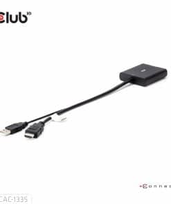 CLUB3D HDMI + Micro USB to DisplayPort 4K120Hz or 8K30Hz M/F Active Adapter - Afbeelding 8