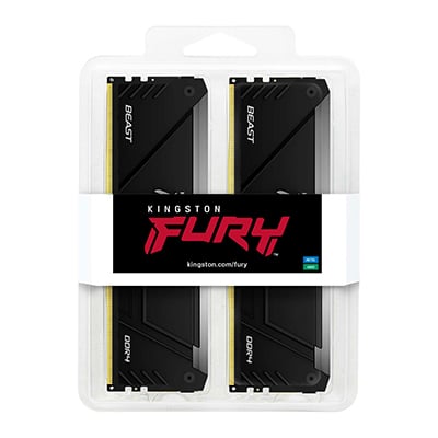 Kingston Technology FURY Beast 64GB 3600MT/s DDR4 CL18 DIMM (Sets van 2) RGB - Afbeelding 3