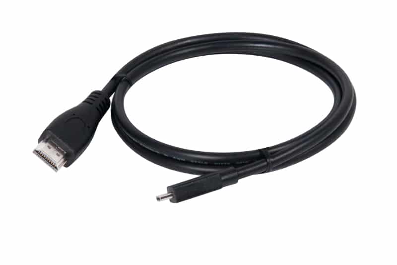 CLUB3D Micro HDMI naar HDMI 2.0 4K60Hz Kabel 1M - Afbeelding 4