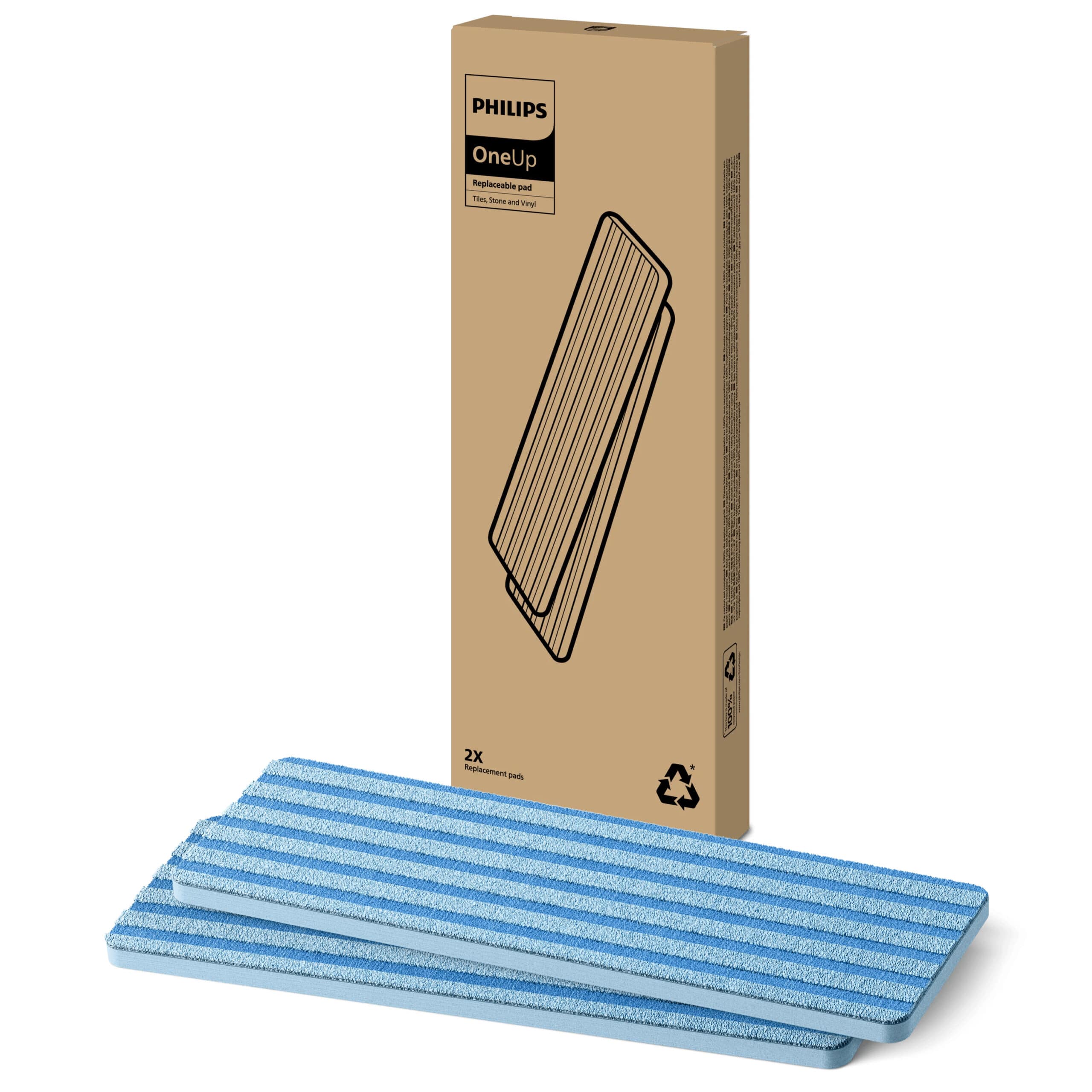 Philips XV1883/20 stofzuiger accessoire Dweilpad Steelstofzuiger