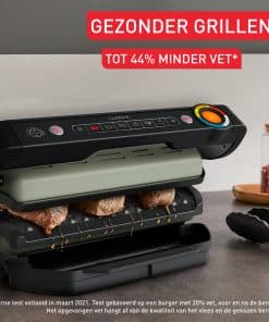Tefal OptiGrill Eco Design OptiGrill GC71EL Intelligente contactgrill - Keramische platen - 6 automatische programma's - Afbeelding 6
