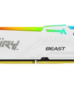 Kingston Technology FURY Beast 32GB 5200MT/s DDR5 CL40 DIMM White RGB XMP - Afbeelding 2