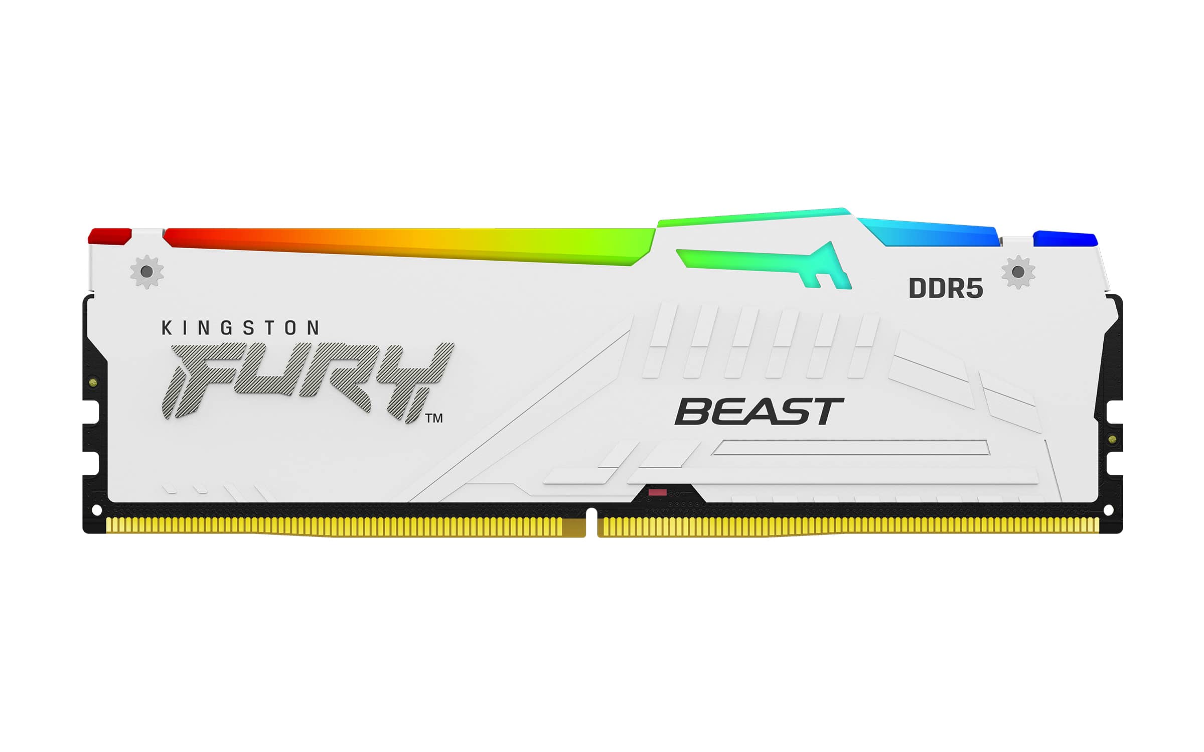Kingston Technology FURY Beast 32GB 6000MT/s DDR5 CL36 DIMM White RGB EXPO - Afbeelding 2
