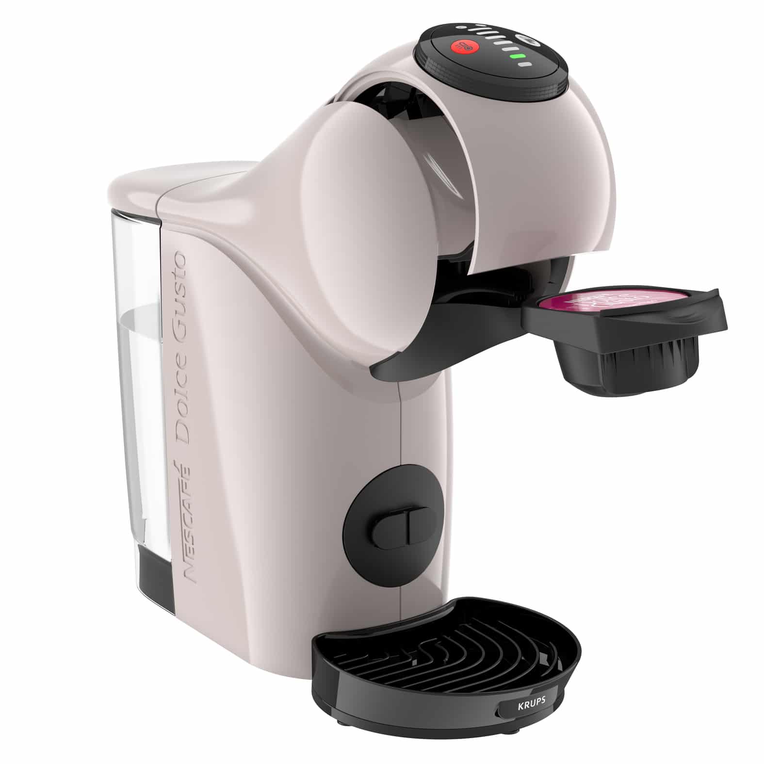 Krups NESCAFÉ DOLCE GUSTO NESCAFÉ Dolce Gusto KP243A GENIO S koffiecupmachine taupe - Afbeelding 6