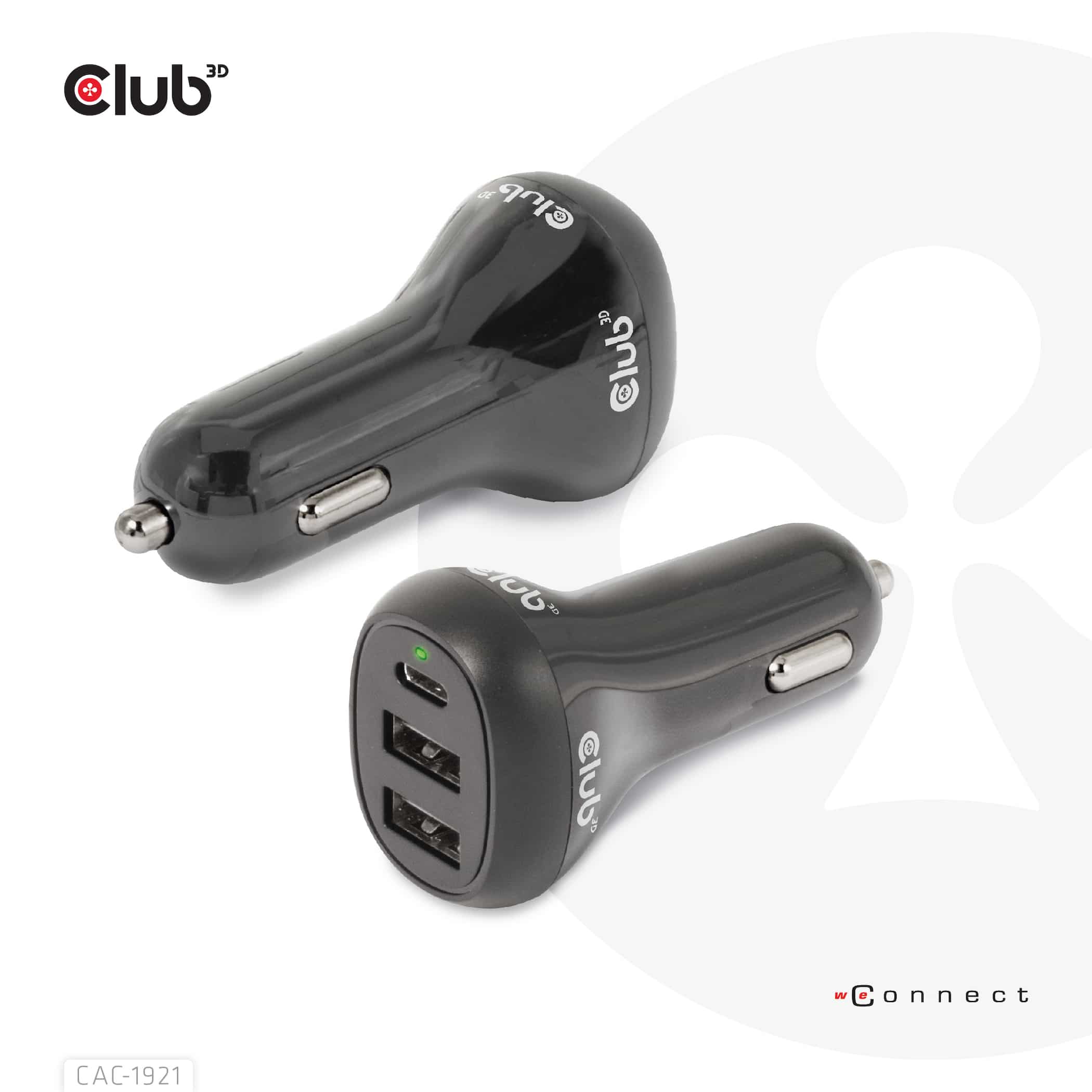 CLUB3D Notebook / Laptop Car Charger 36 Watt - Afbeelding 8