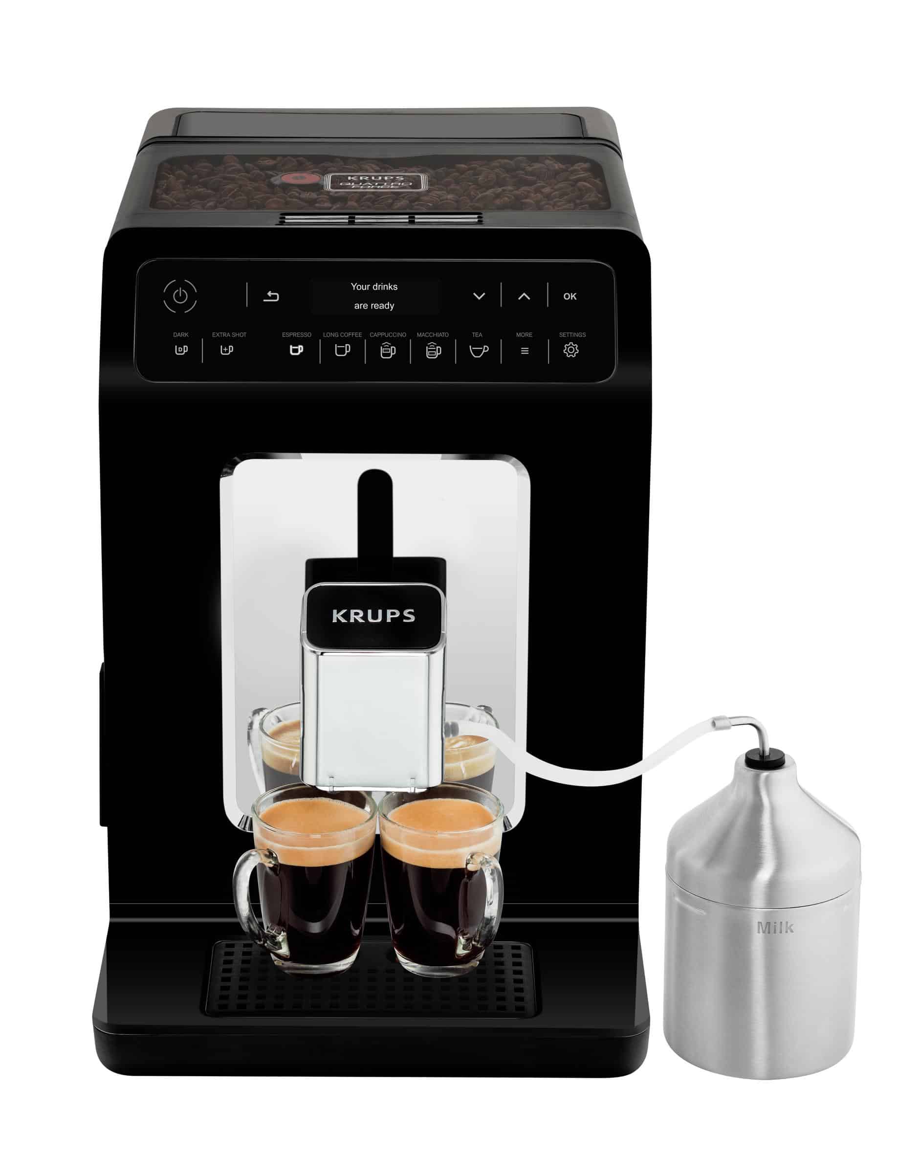 Krups Evidence volautomatische espressomachine - Zwart EA8918 - Afbeelding 2
