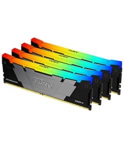 Kingston Technology FURY 32GB 3600MT/s DDR4 CL16 DIMM (set van 4) Renegade RGB